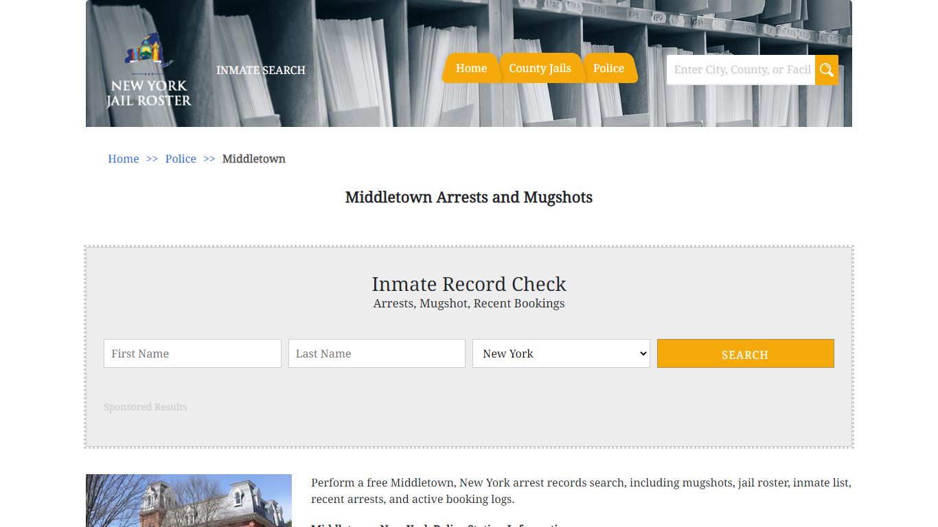 Middletown Arrests and Mugshots | Jail Roster Search